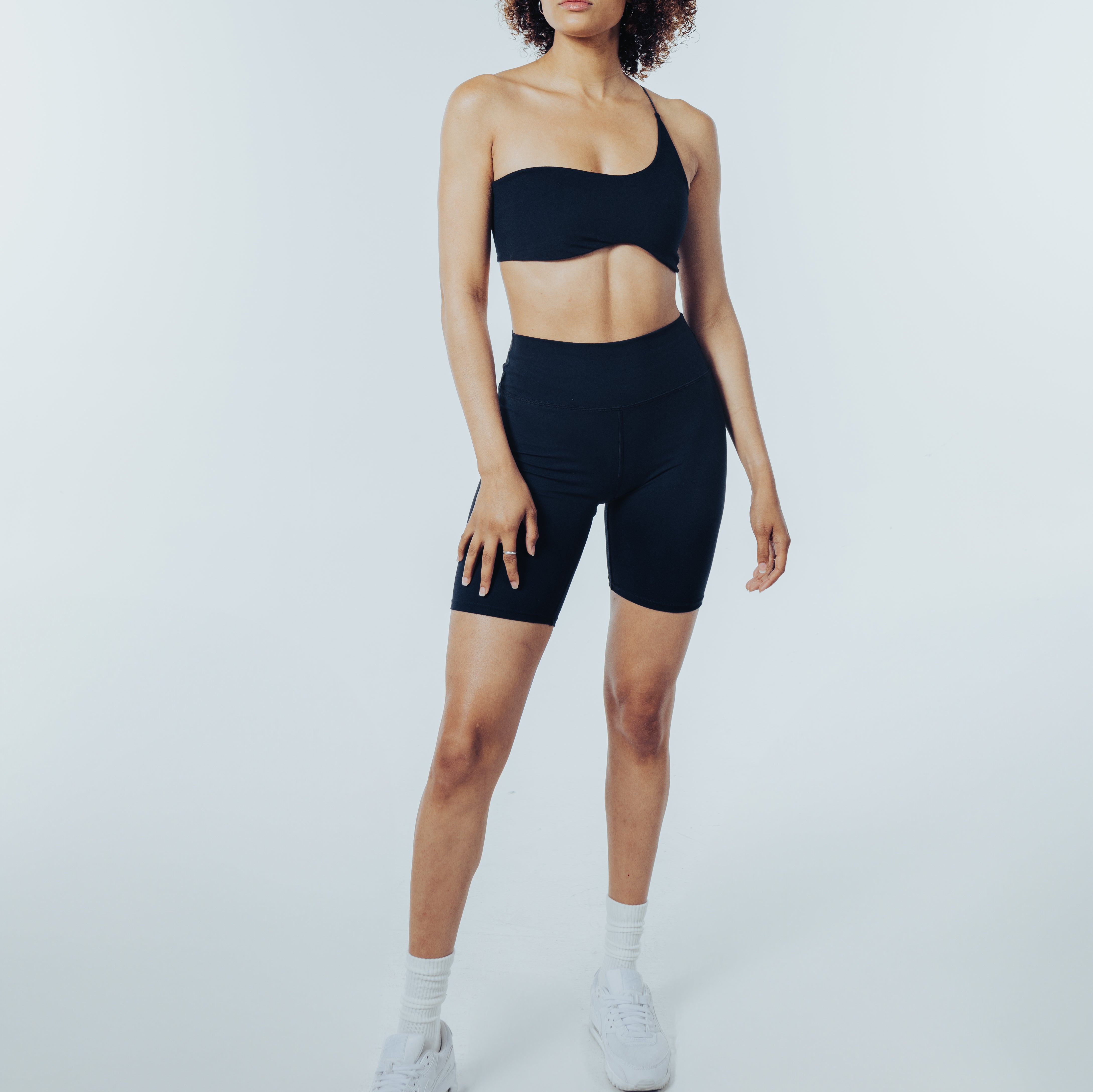The Biker Short Sueded Onyx - Joah Brown - simplyWORKOUT – SIMPLYWORKOUT