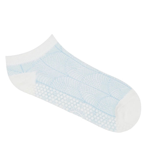 move active classic low rise fan flair grip socks