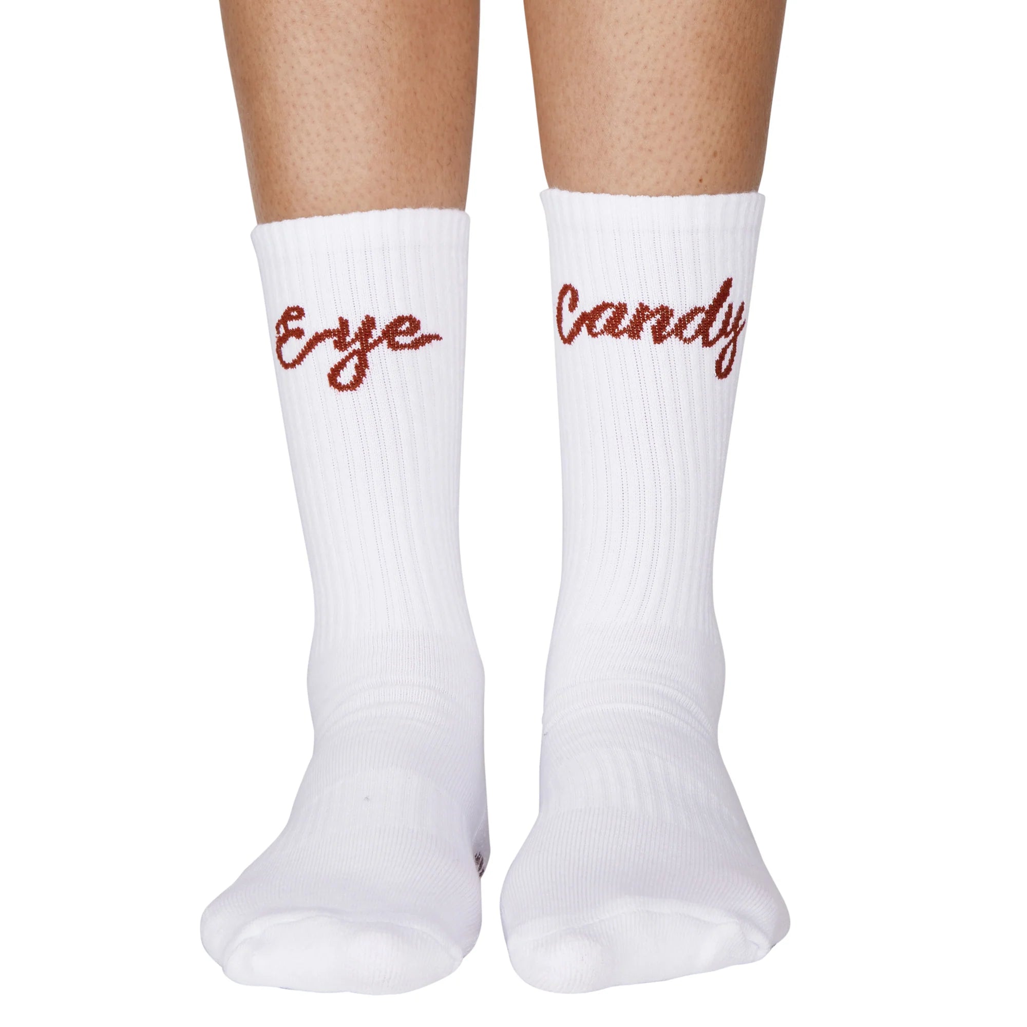 Eye Candy - Crew Grips by Souls LA - Barre & Pilates Grip Socks