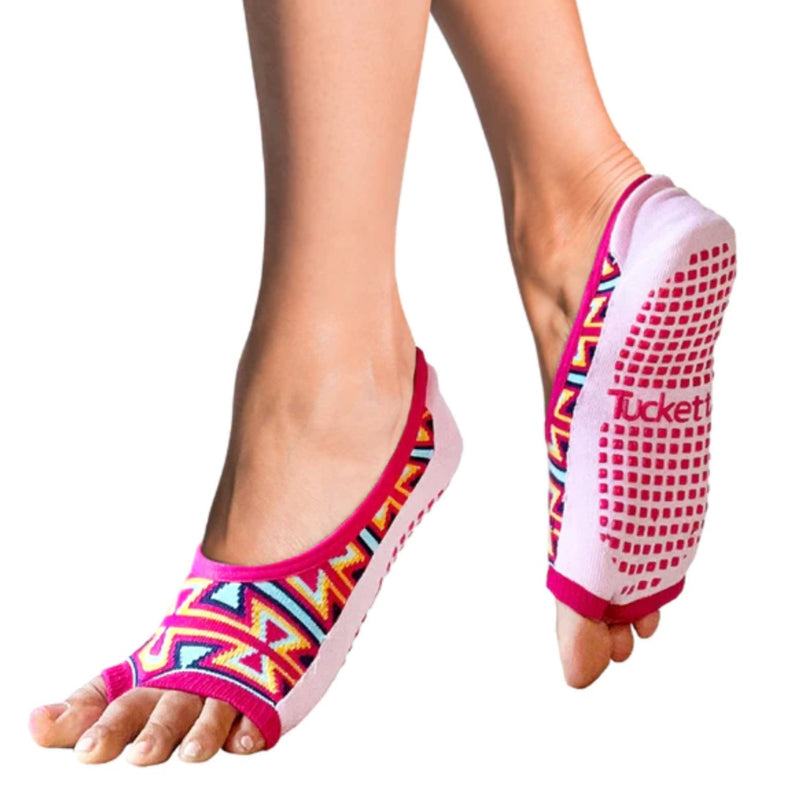 tucketts ballerina pink wayou grip socks