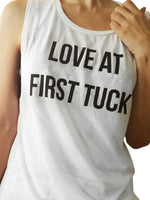 Love at First Tuck Muscle Tank - simplyWORKOUT