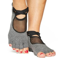 Clean Cut Toeless Charcoal Heather Gray -Pointe Studio
