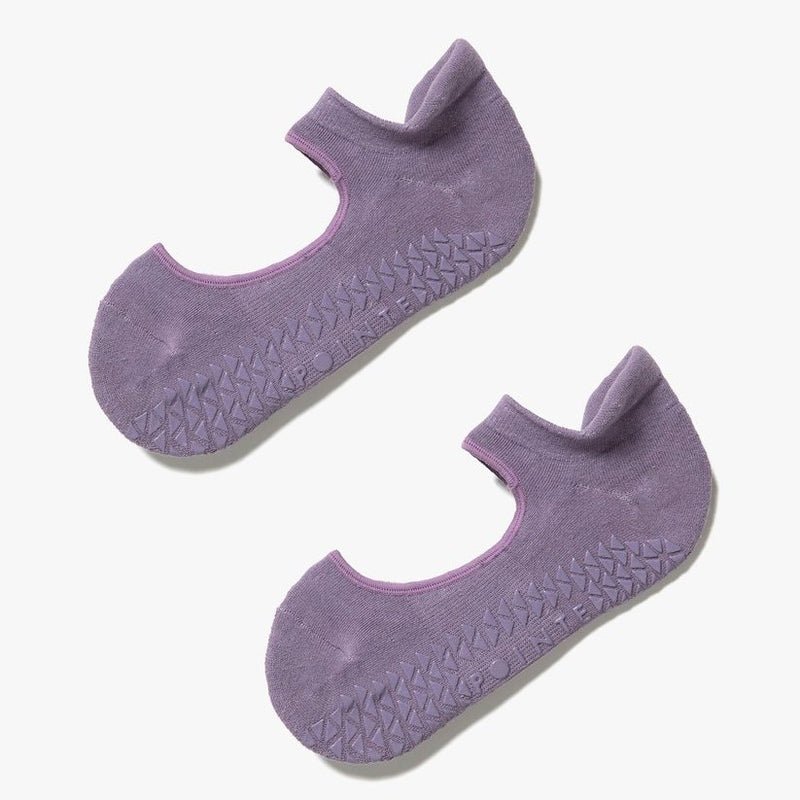 pointe studio Josie Grip Socks purple
