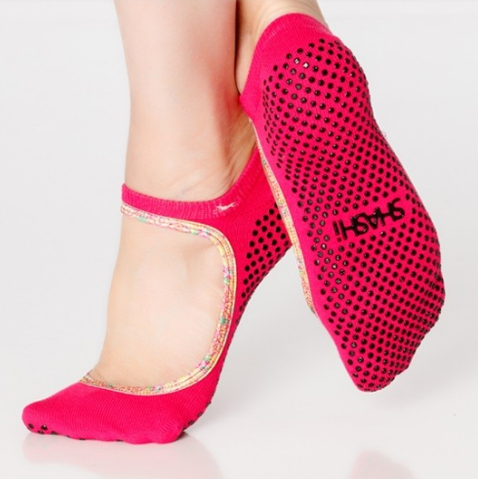 Buy SHASHI Fun Yoga Socks for Women Non Slip Socks, Women Sparkle