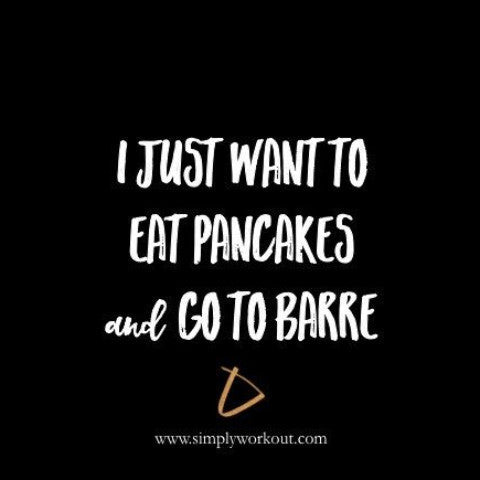 Pancakes and Barre - Decal - simplyWORKOUT