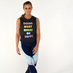 simplyworkout Doing What Makes Me Happy - Muscle Tank