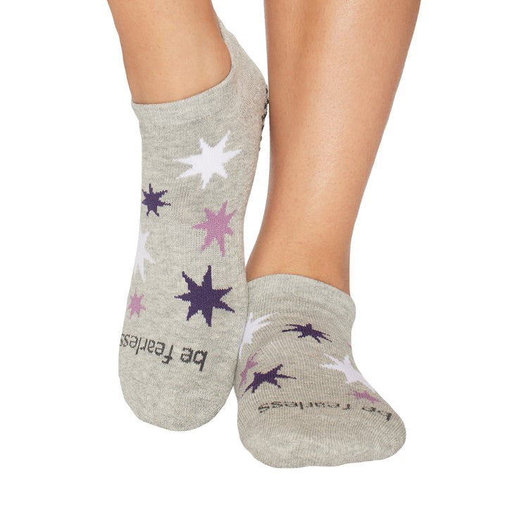 Be Fearless Stellar Amethyst Grip Sock - Sticky Be - simplyWORKOUT –  SIMPLYWORKOUT