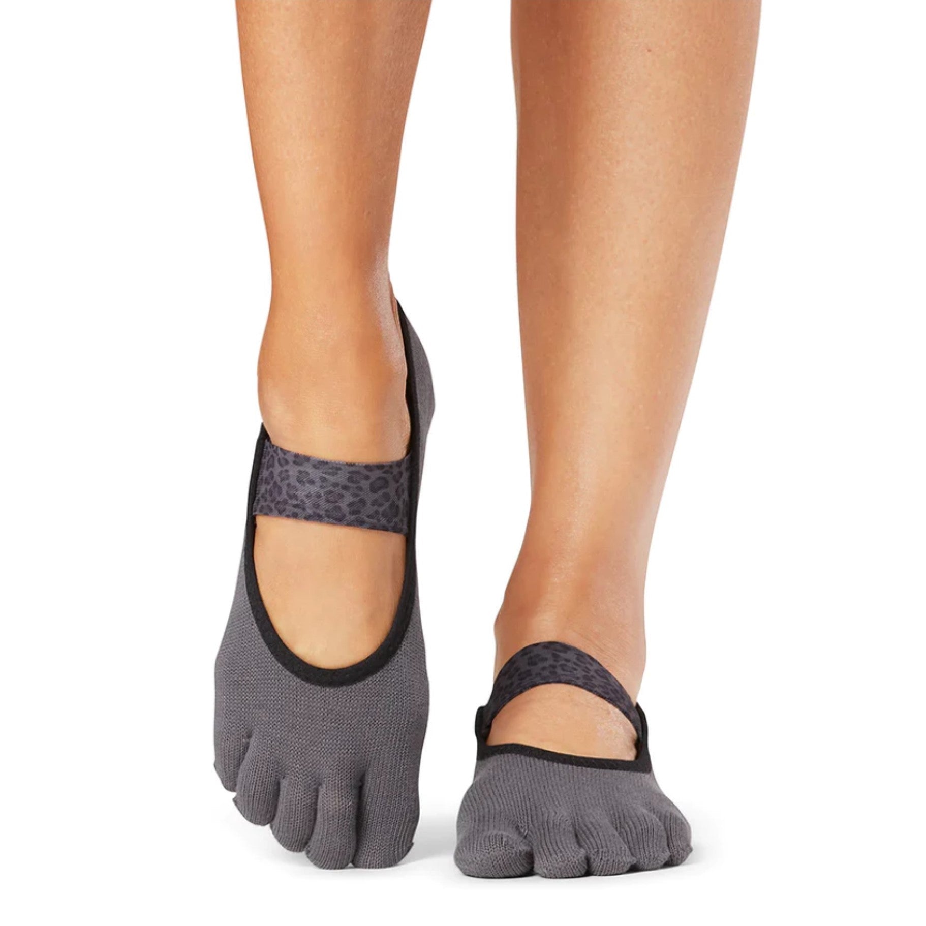 Shop Mia Full Toe in Charcoal Leopard - ToeSox - SimplyWorkout –  SIMPLYWORKOUT