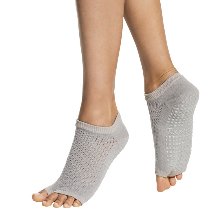  Tucketts Anklet Toeless Non-Slip Grip Socks - Anti