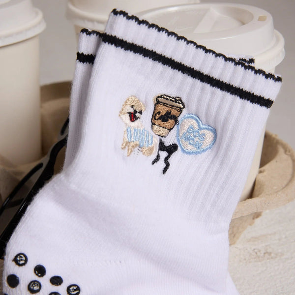 dog mom grip socks by souls LA