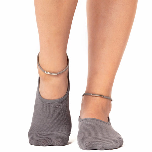 arebesk goddess grip socks gray