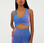 Mindy Crop - Imperial Two-Toned Ribbed