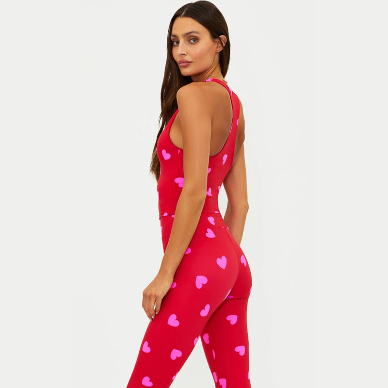 Yara Top Royal Red Hearts - Beach Riot - simplyWORKOUT – SIMPLYWORKOUT