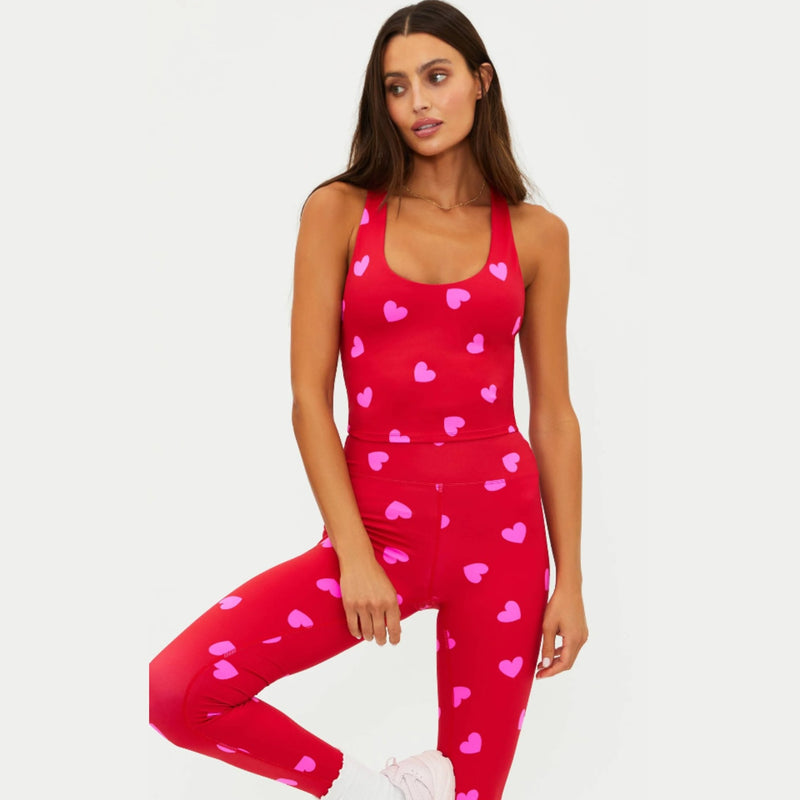 Yara Top Royal Red Hearts - Beach Riot - simplyWORKOUT – SIMPLYWORKOUT