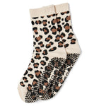Club Martyn crew grip socks leopard cream