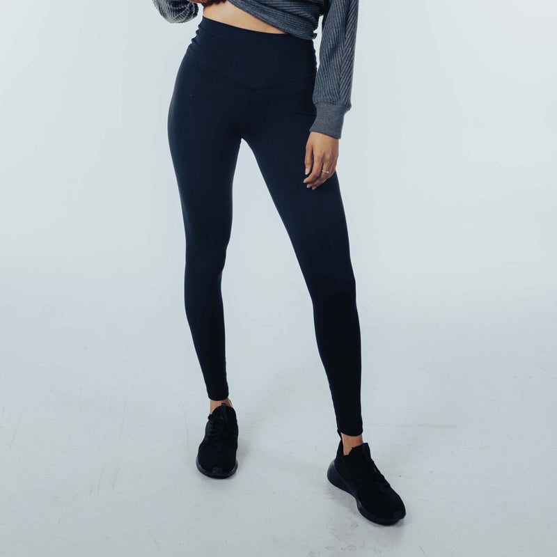 Second Skin Legging Sueded Onyx - Joah Brown - simplyWORKOUT – SIMPLYWORKOUT