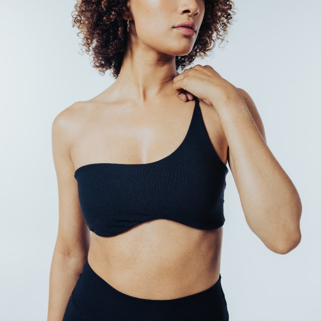 JOAH BROWN Contour bra スポーツブラ ベージュ　M joah-brown-single-strap-