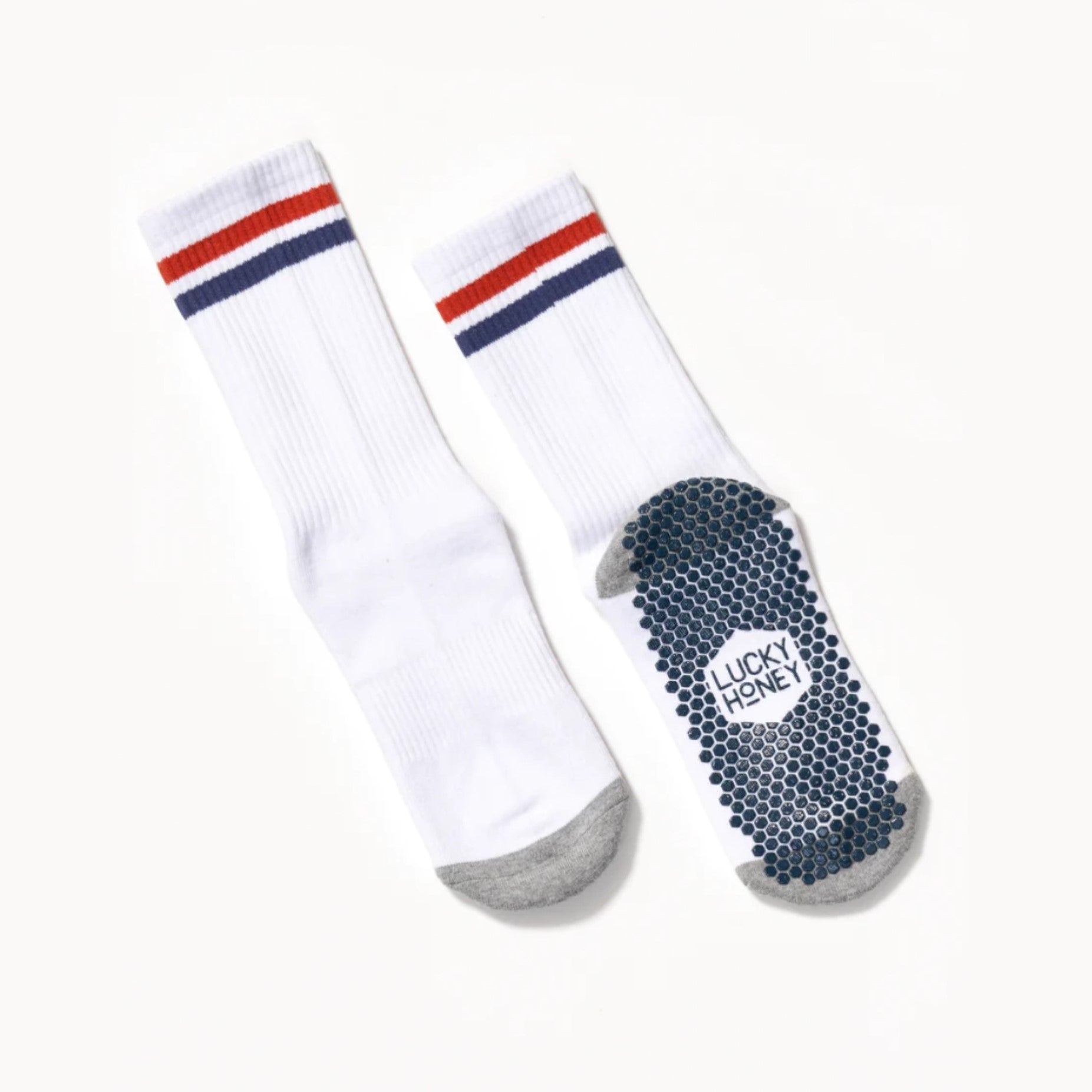https://www.simplyworkout.com/cdn/shop/files/lucky-honey-dad-sock-vintage-stripe-grip-socks_4.jpg?v=1685329428