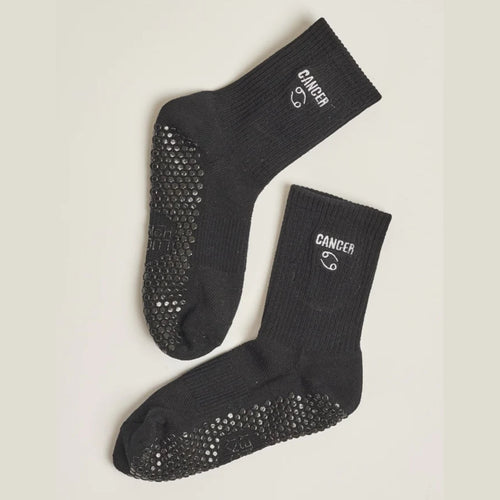 Lucky Honey The Zodiac Grip Sock Cancer