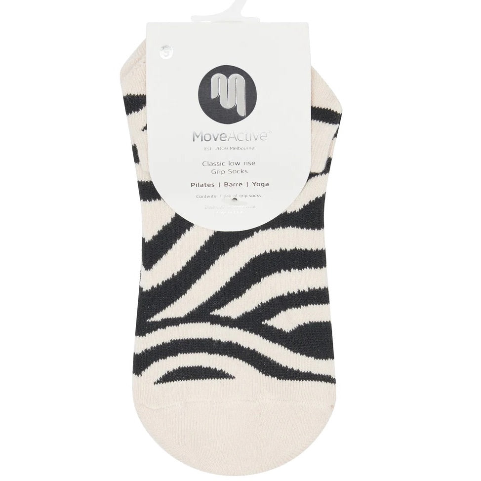 Move Active Classic Monochrome Swirl Grip Socks - MoveActive - simplyWORKOUT ...