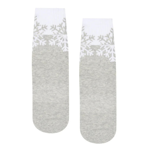 move active snowflake marle grip socks