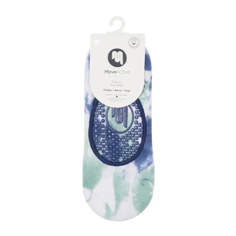 MoveActive Slide On Grip Socks Nova Tie-Dye 