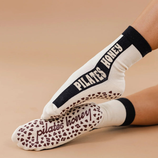 Pilates Honey Pilates Honey Crew Grip Socks