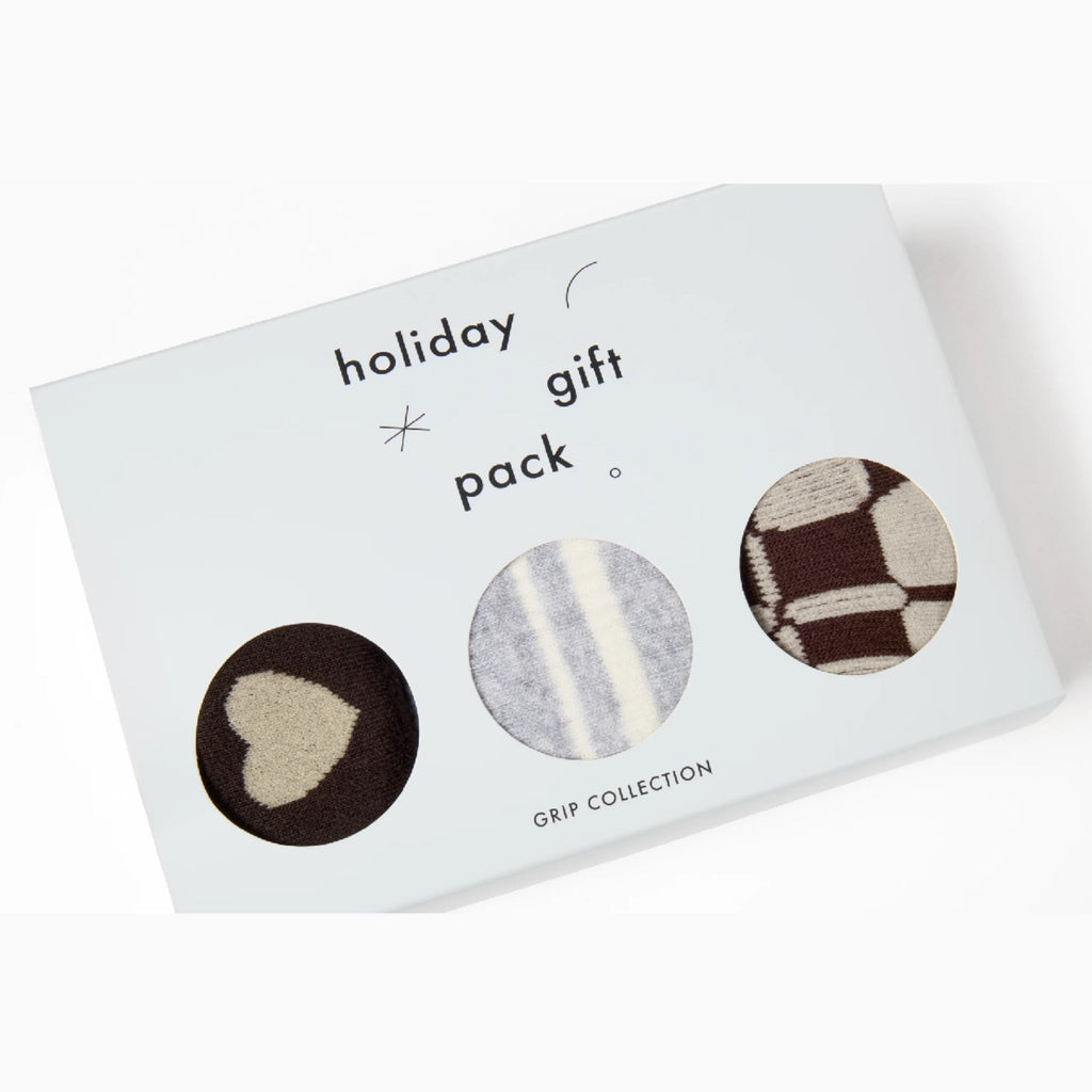 holiday gift pack from pointe studio in chocolate