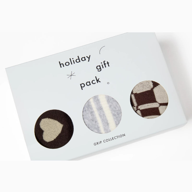 holiday gift pack from pointe studio in chocolate