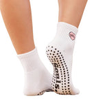 souls grip socks ankle white carbs 