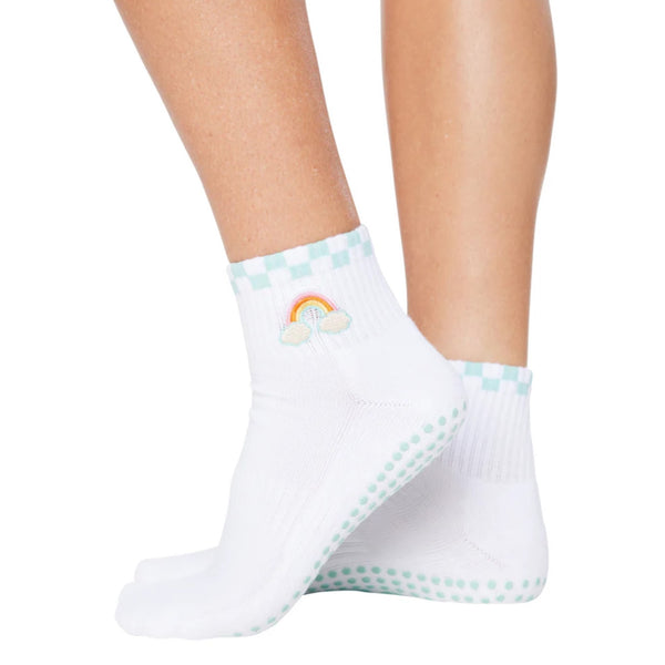 Souls LA ankle rainbow grip socks