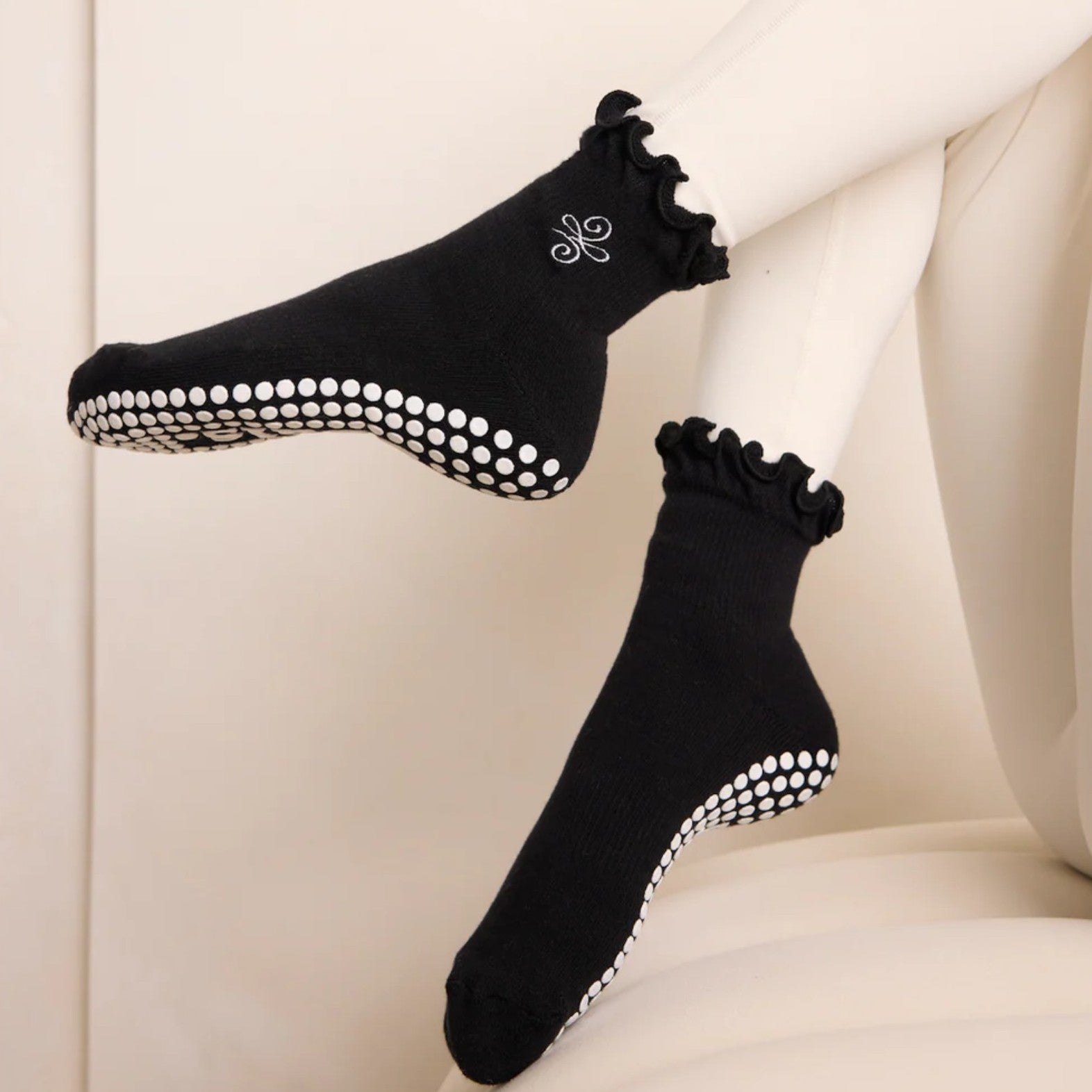 Souls La New Beginnings Black Grip Sock