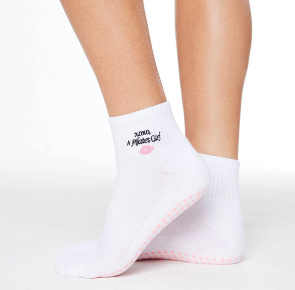 souls LA xoxo pilates girl grip socks