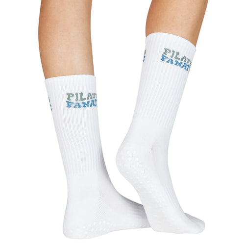 souls LA pilates fanatic crew grip socks