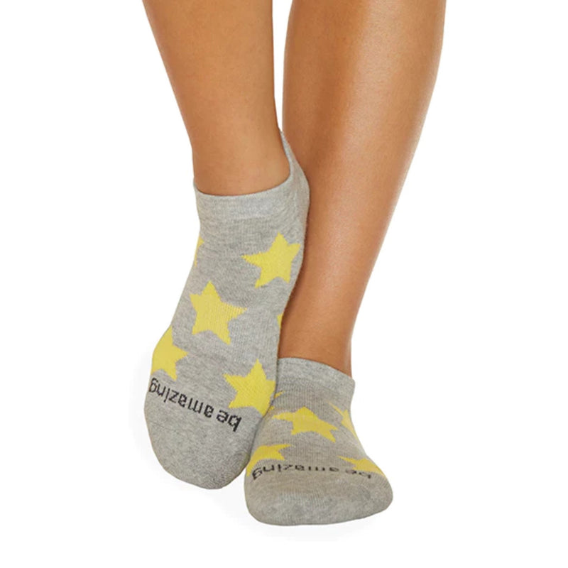 Be Amazing Luna Gleam Grip Socks - Sticky Be - simplyWORKOUT