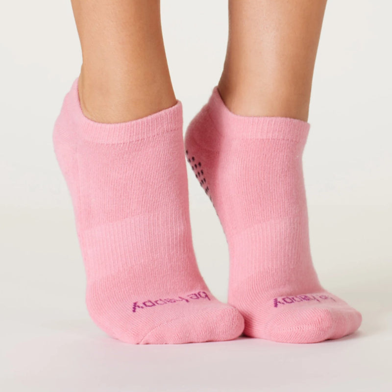 Sticky Be Be Happy Grip Socks Flamingo/Acai