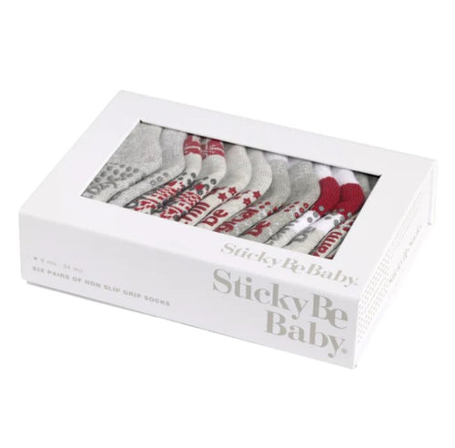 sticky be 2023 baby winter holiday gift pack sticky socks