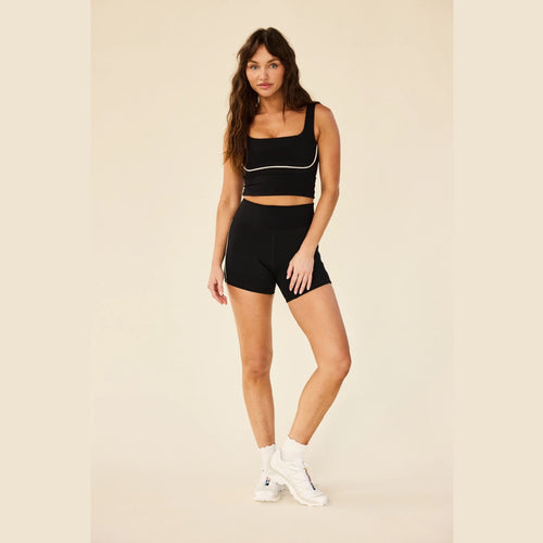 Strut This Charlie Crop Black 3
