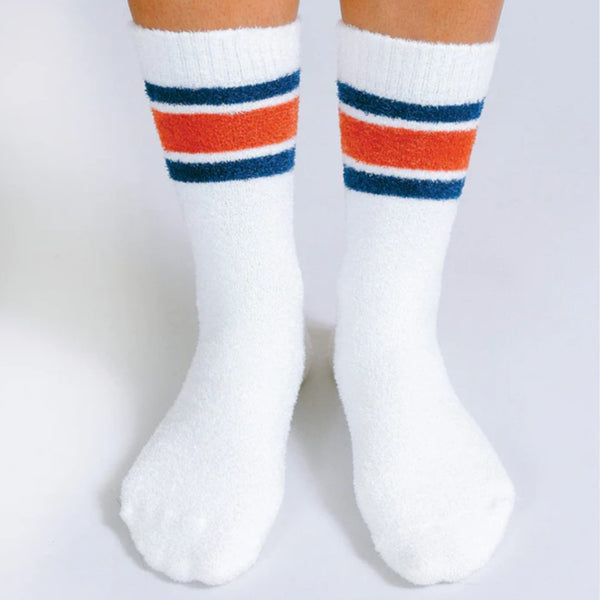Tailored Union Flour Plush Teddy Ankle Socks White