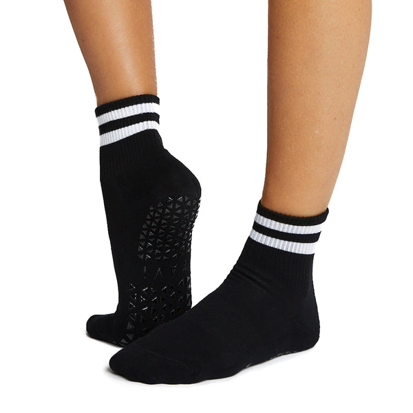 tavi active aria ebony grip socks