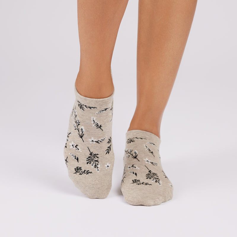 tavi active shitake heather grip socks