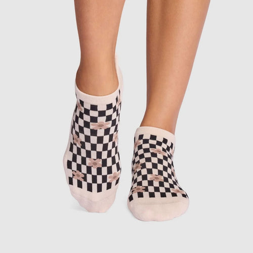 tavi savvy queen of flowers grip socks