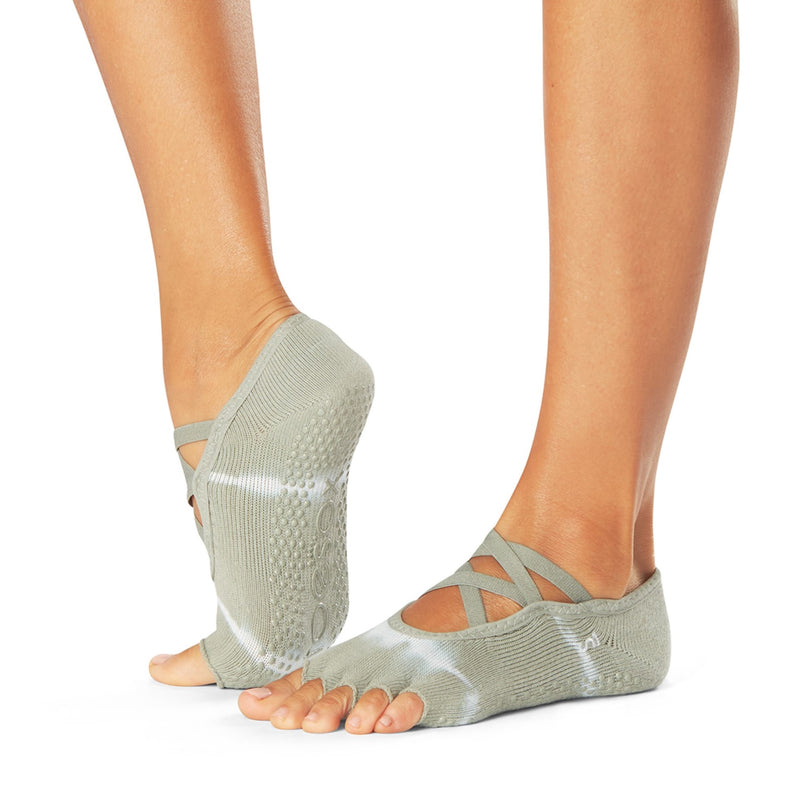 Elle Half Toe Tie-Dye Grip Socks - Toesox - simplyWORKOUT – SIMPLYWORKOUT