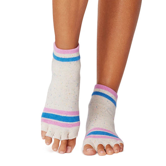 Chaussettes De Yoga ToeSox - à Orteils Séparés, Antidérapantes, Pour Pilates Et Barre