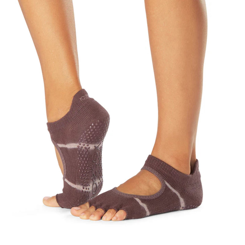 Calcetines De Yoga Toesox Para Hombre Y Mujer - Dedos Separados, Suela Antideslizante, Soporte De Arco, Pack De 1 Par