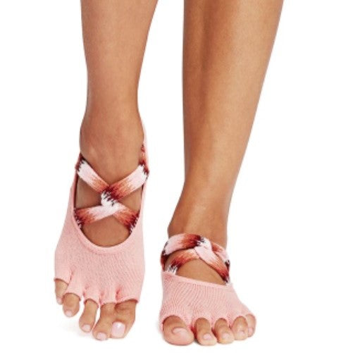 Club Pilates 100 Club & 250 Classes Toesox Grip Sox (2) - Toeless Club Pilates 100 Club & 250 Classes Toesox Grip Sox (2) - Toeless