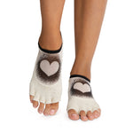 toesox luna half toe coconuts for you grip socks