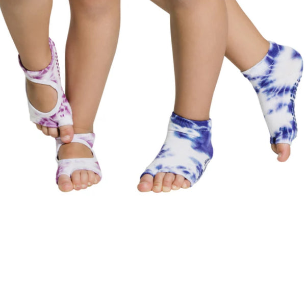 Tucketts 2 Pack Kids Tie-Dye Blue/Plum