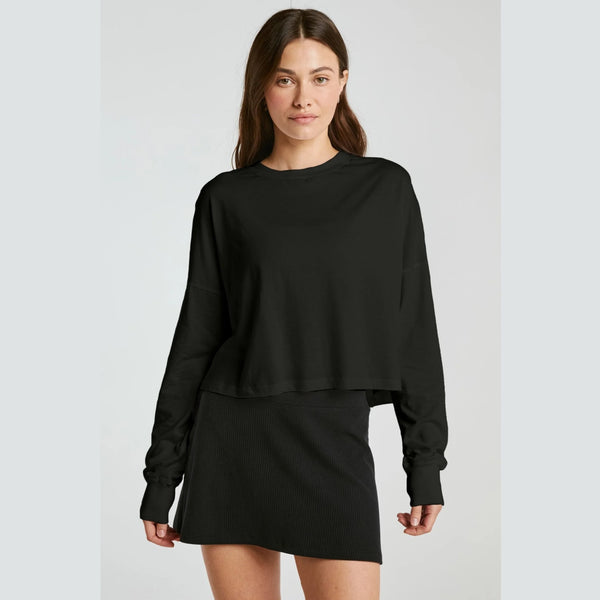 Year Of Ours The Perfect Long Sleeve Black