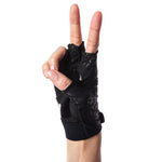 Arebesk Grip Gloves - Black Leopard